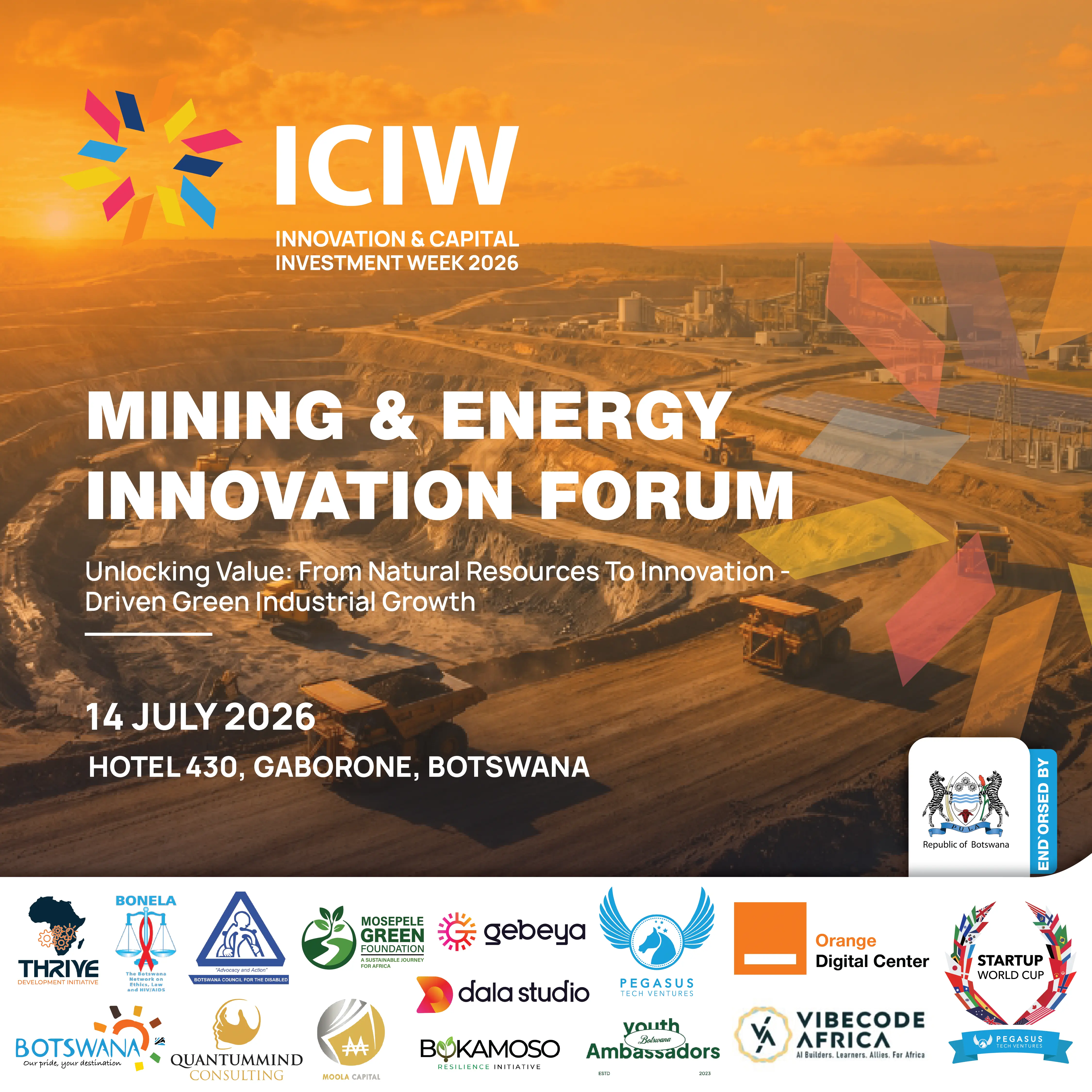 Mining & Energy Innovation Forum flyer