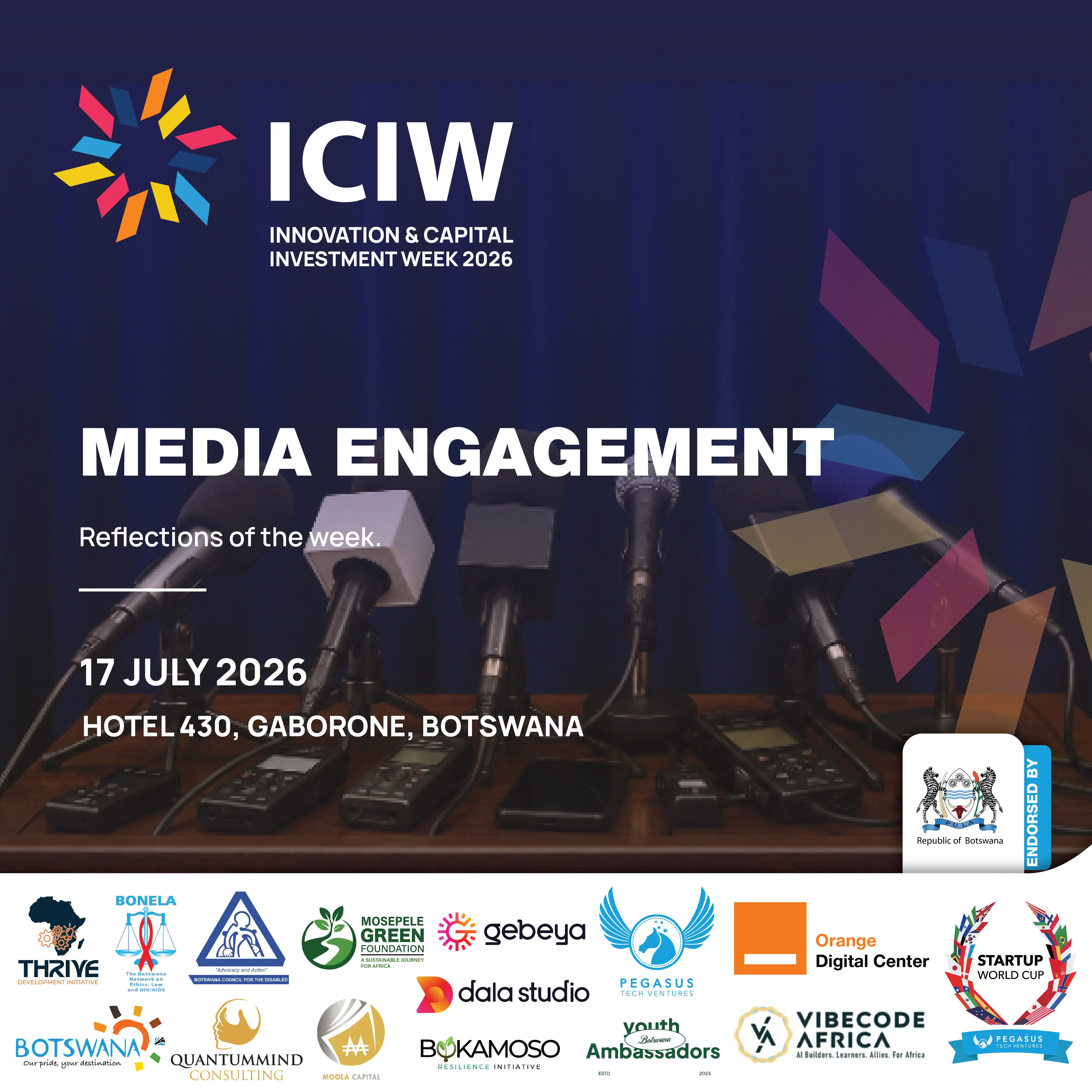 Media Engagement & Ecosystem Reflections flyer