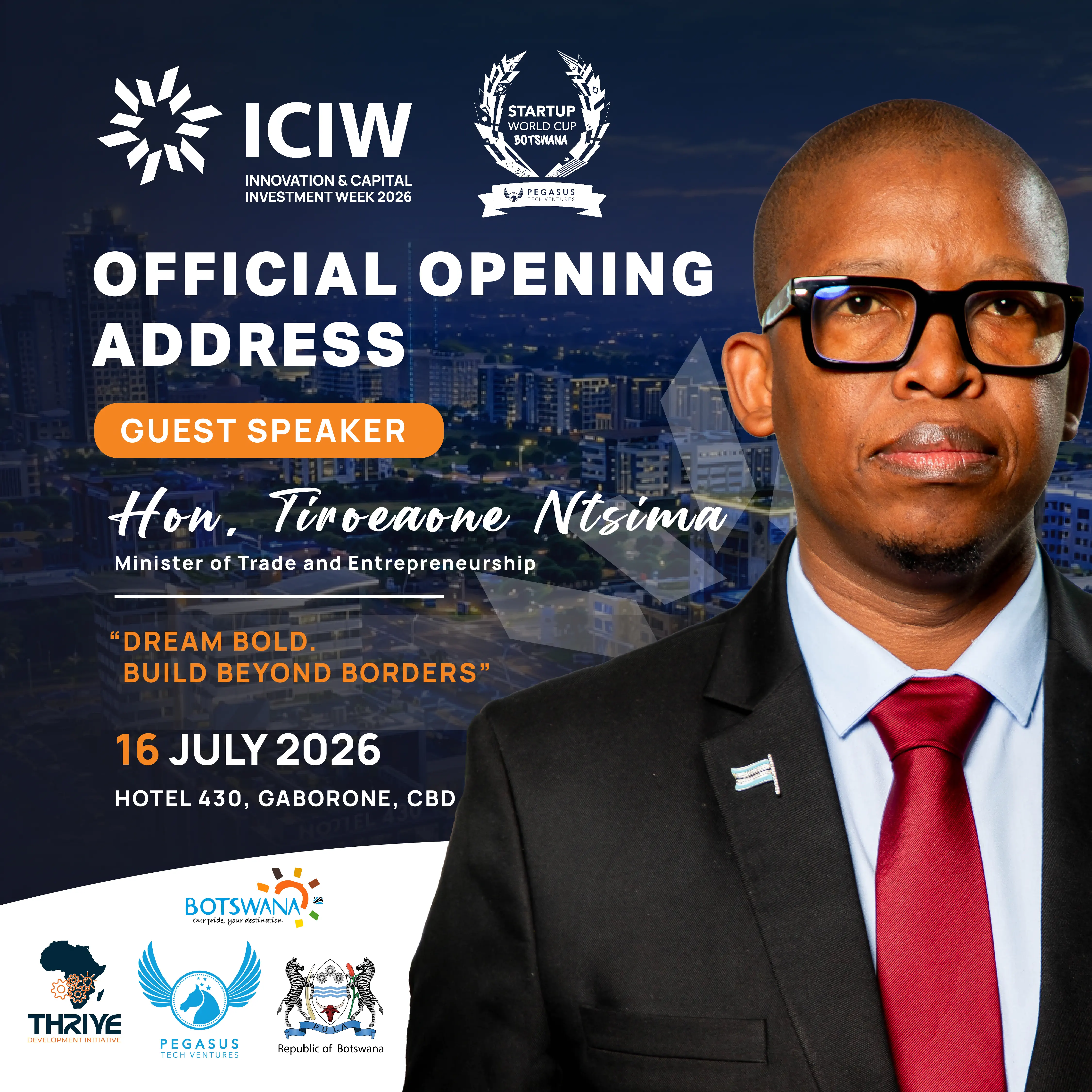 Hon. Tiroeaone Ntsima